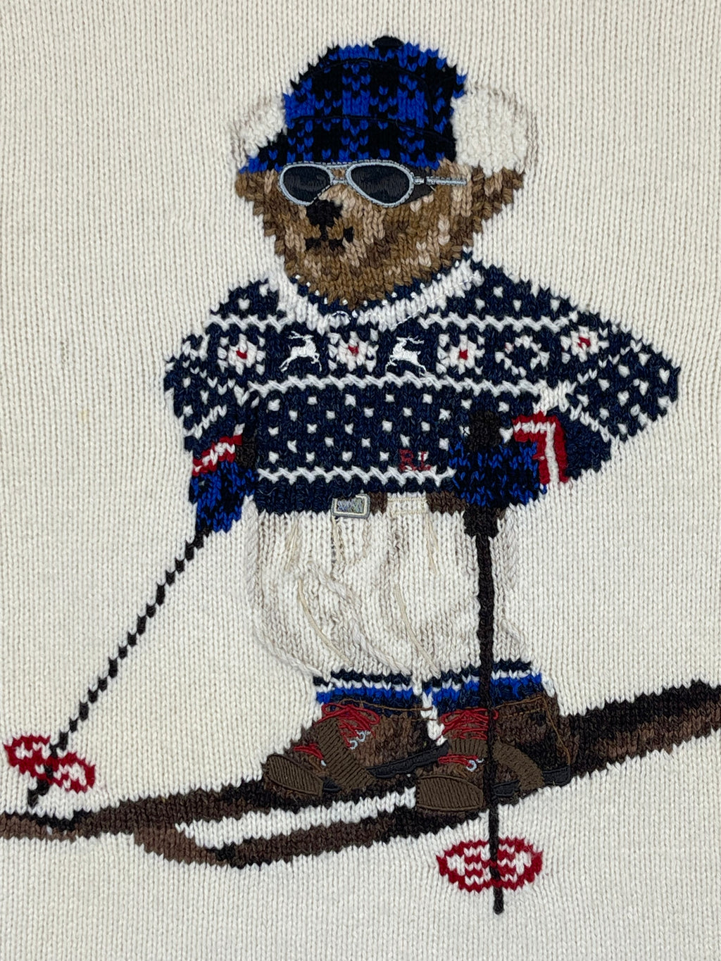 Polo Ralph Lauren Skier Polo Bear Hooded Sweater (2022)