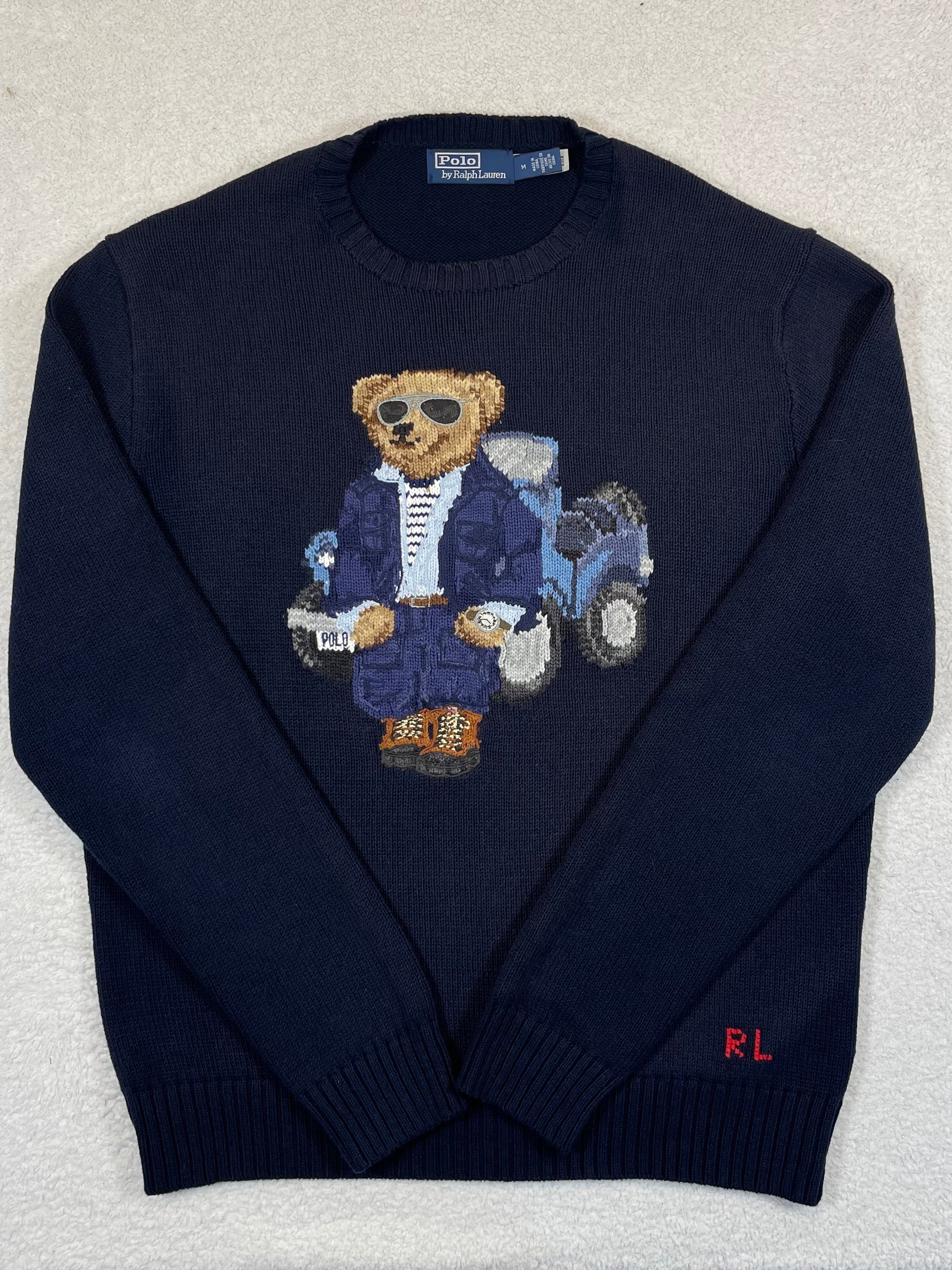 Polo by Ralph Lauren Polo Bear 4x4 Cotton Sweater (2023)