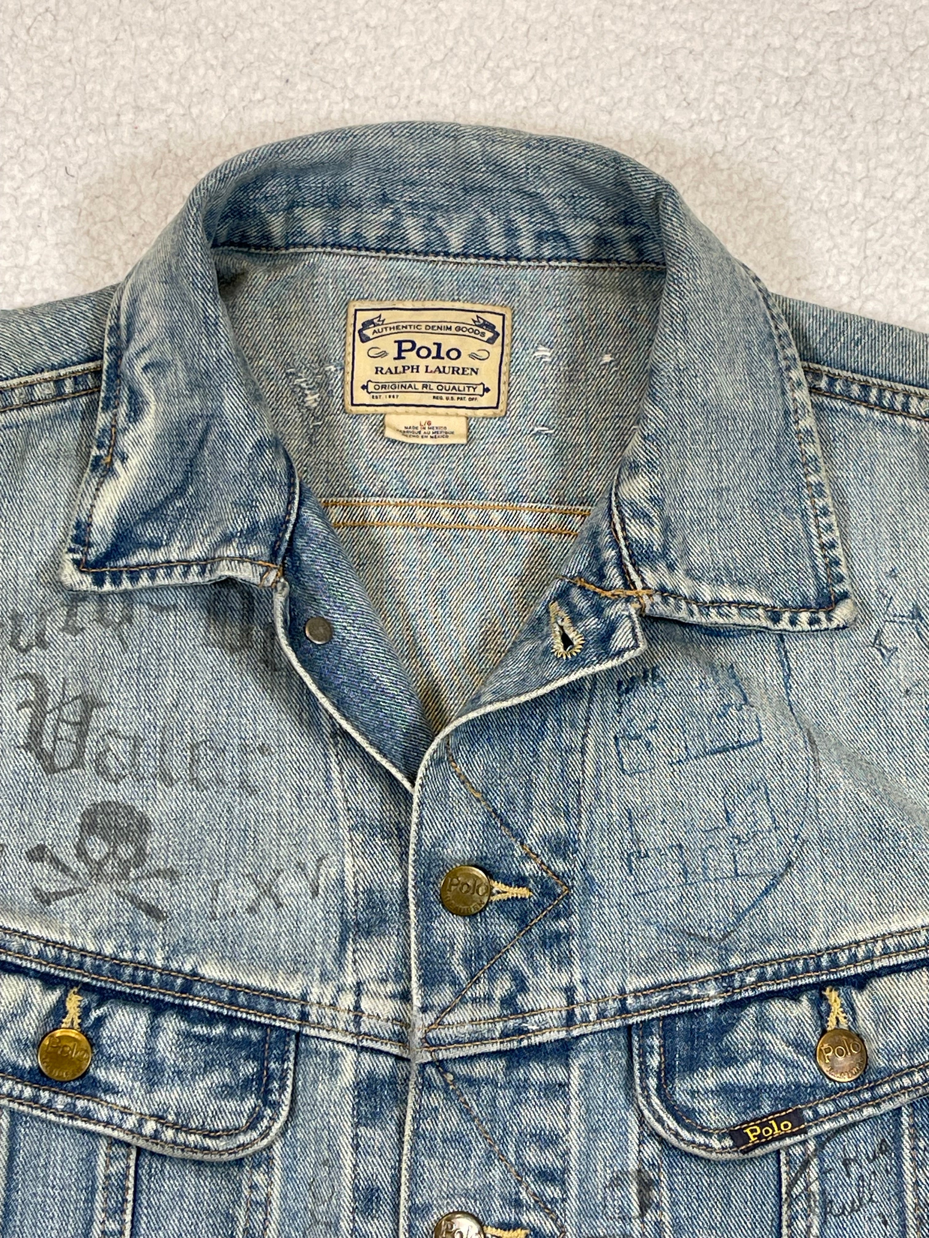 Polo Ralph Lauren Polo Rugby Graphic Denim Jacket