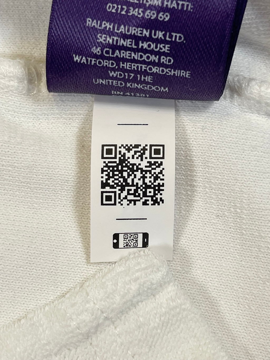 Ralph Lauren Purple Label Côte d’Azur Cotton Terry Polo Shirt