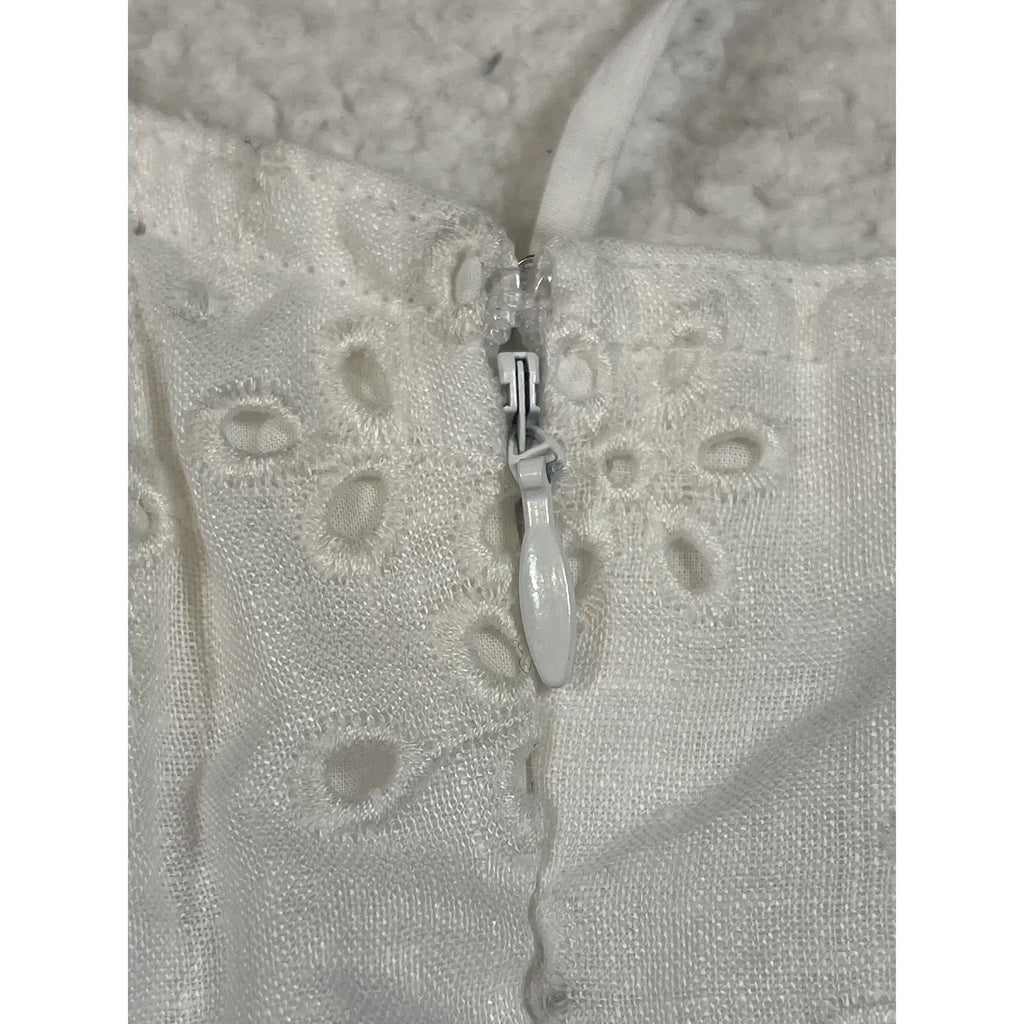 Polo Ralph Lauren besticktes Leinenbustier