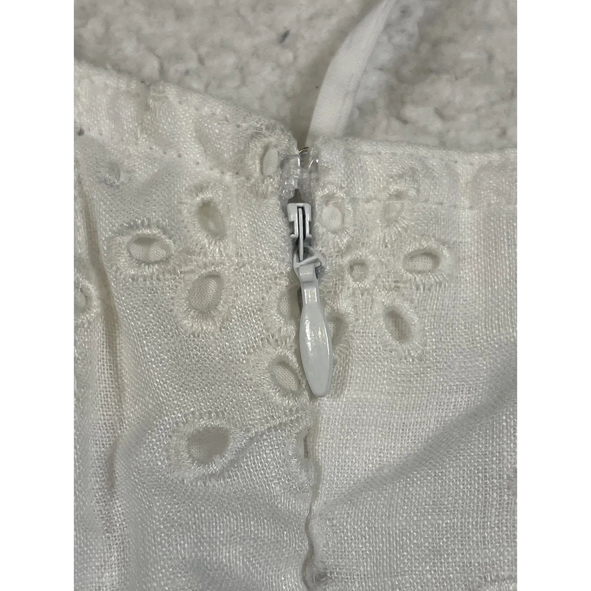 Polo Ralph Lauren English Embroidered Linen Bustier