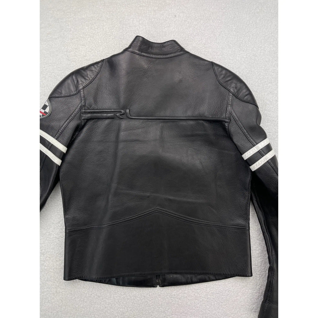Veste Café Racer Ralph Lauren Black Label en Agneau (Vintage)