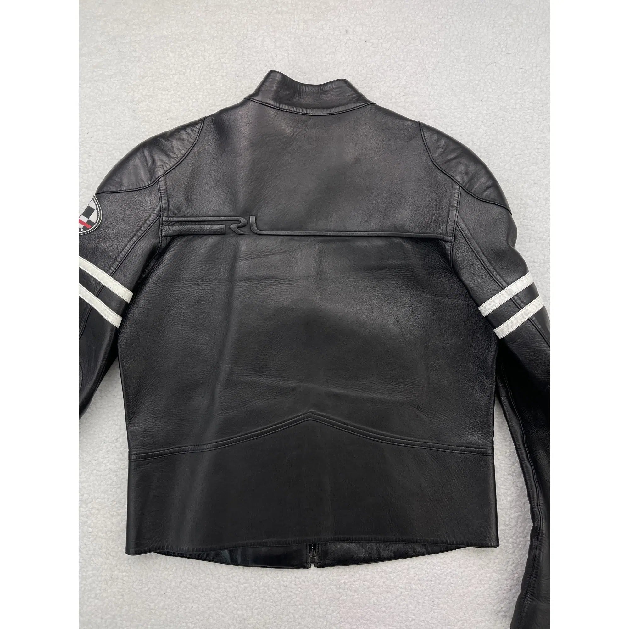 Veste Café Racer Ralph Lauren Black Label en Agneau (Vintage)