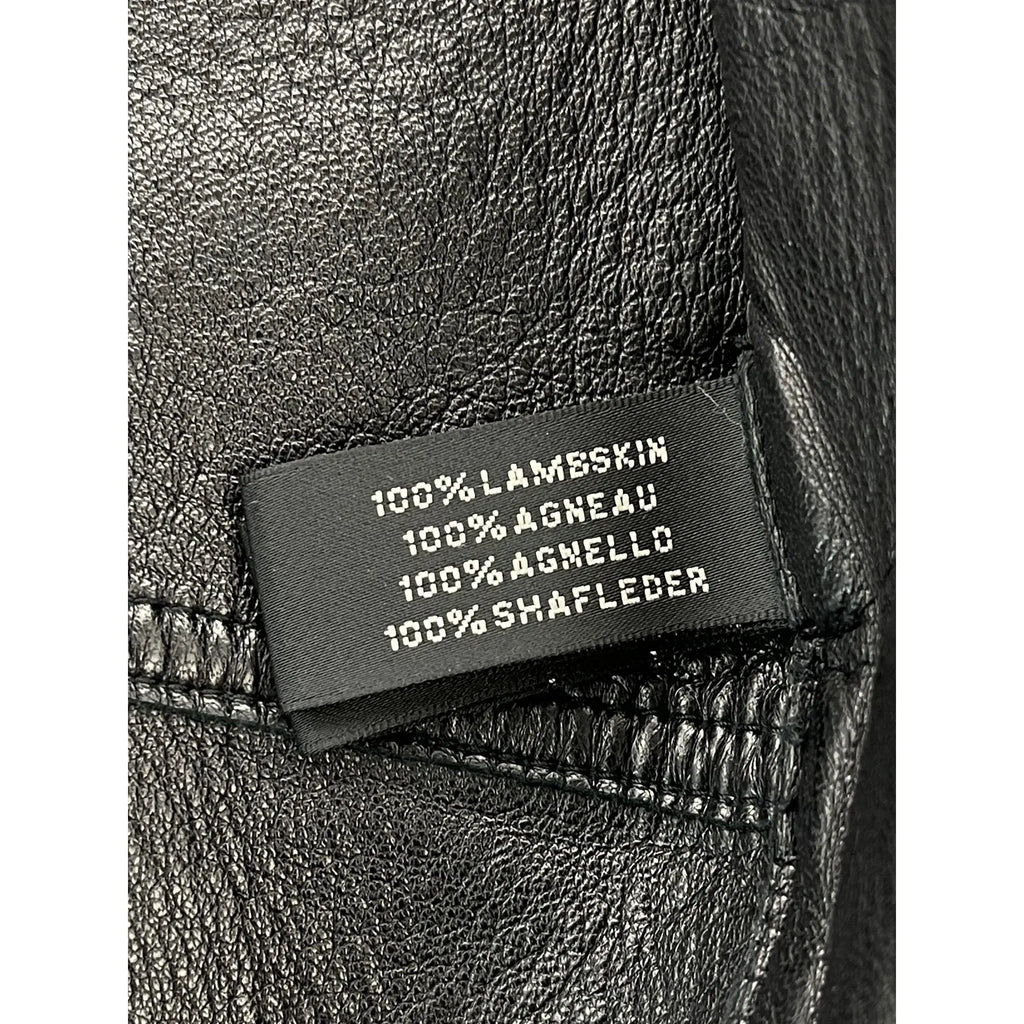 Veste Café Racer Ralph Lauren Black Label en Agneau (Vintage)