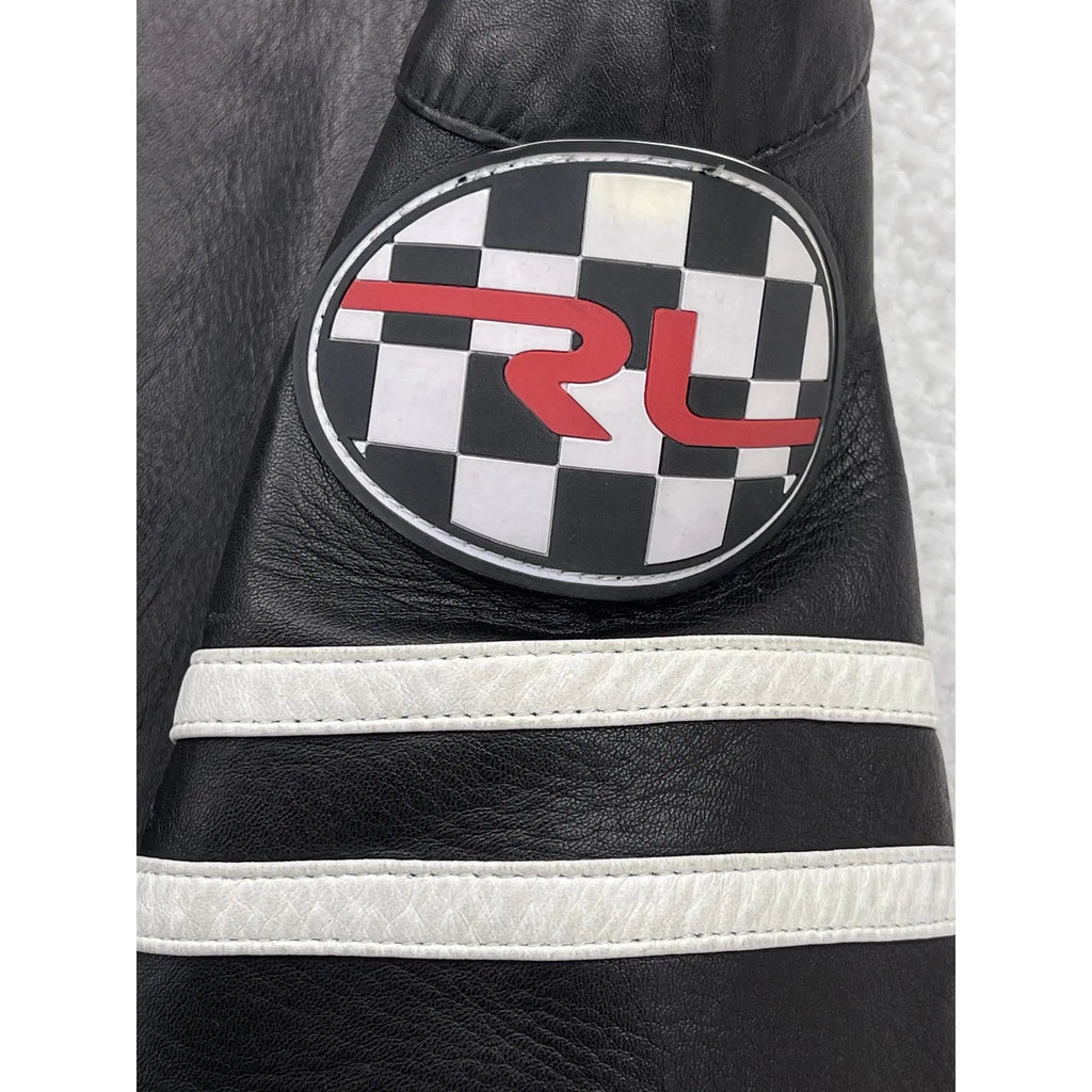 Veste Café Racer Ralph Lauren Black Label en Agneau (Vintage)