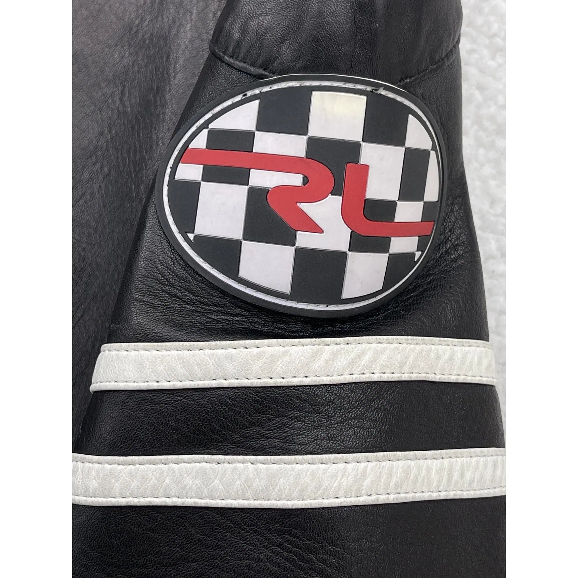 Veste Café Racer Ralph Lauren Black Label en Agneau (Vintage)