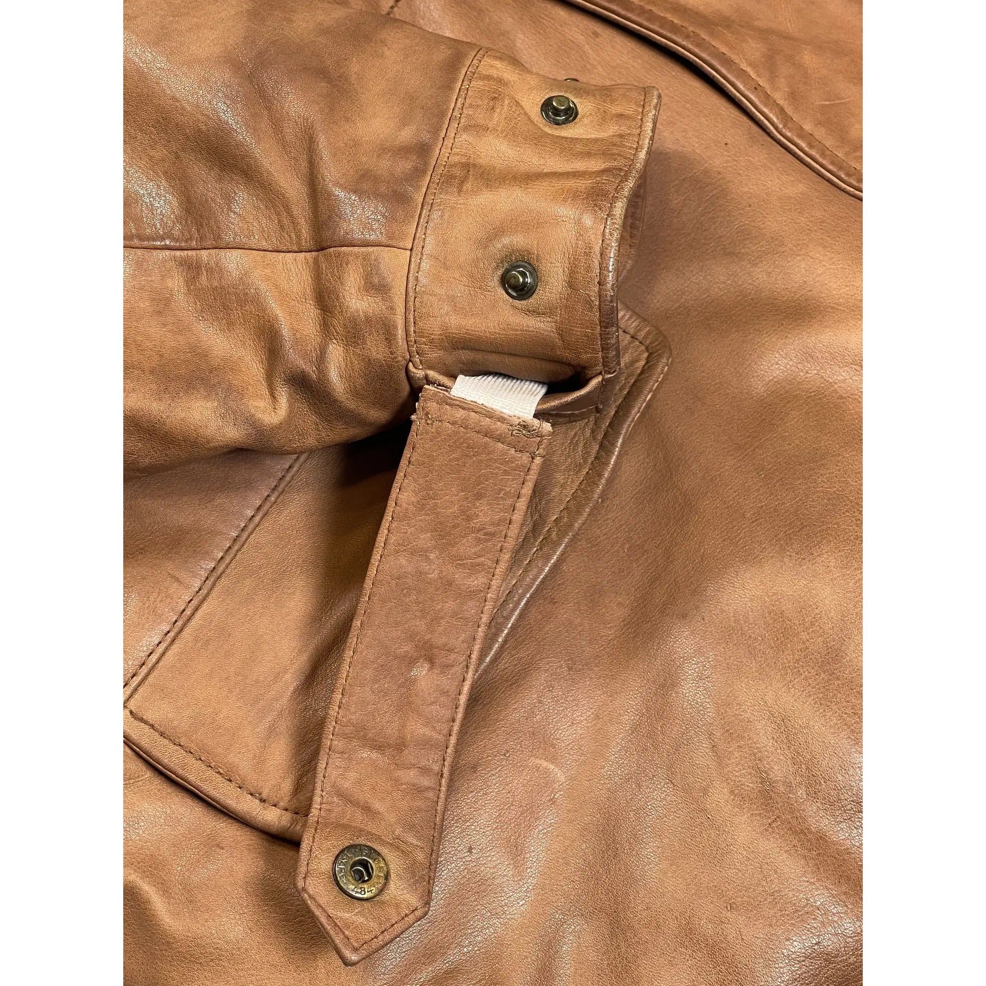 Polo Ski Ralph Lauren Leather Down Jacket (Vintage 90s)