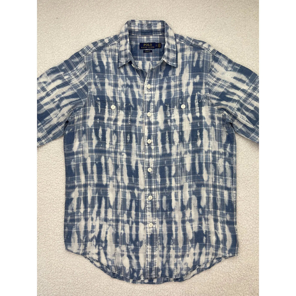 Polo Ralph Lauren Classic Washed Linen Plaid Shirt