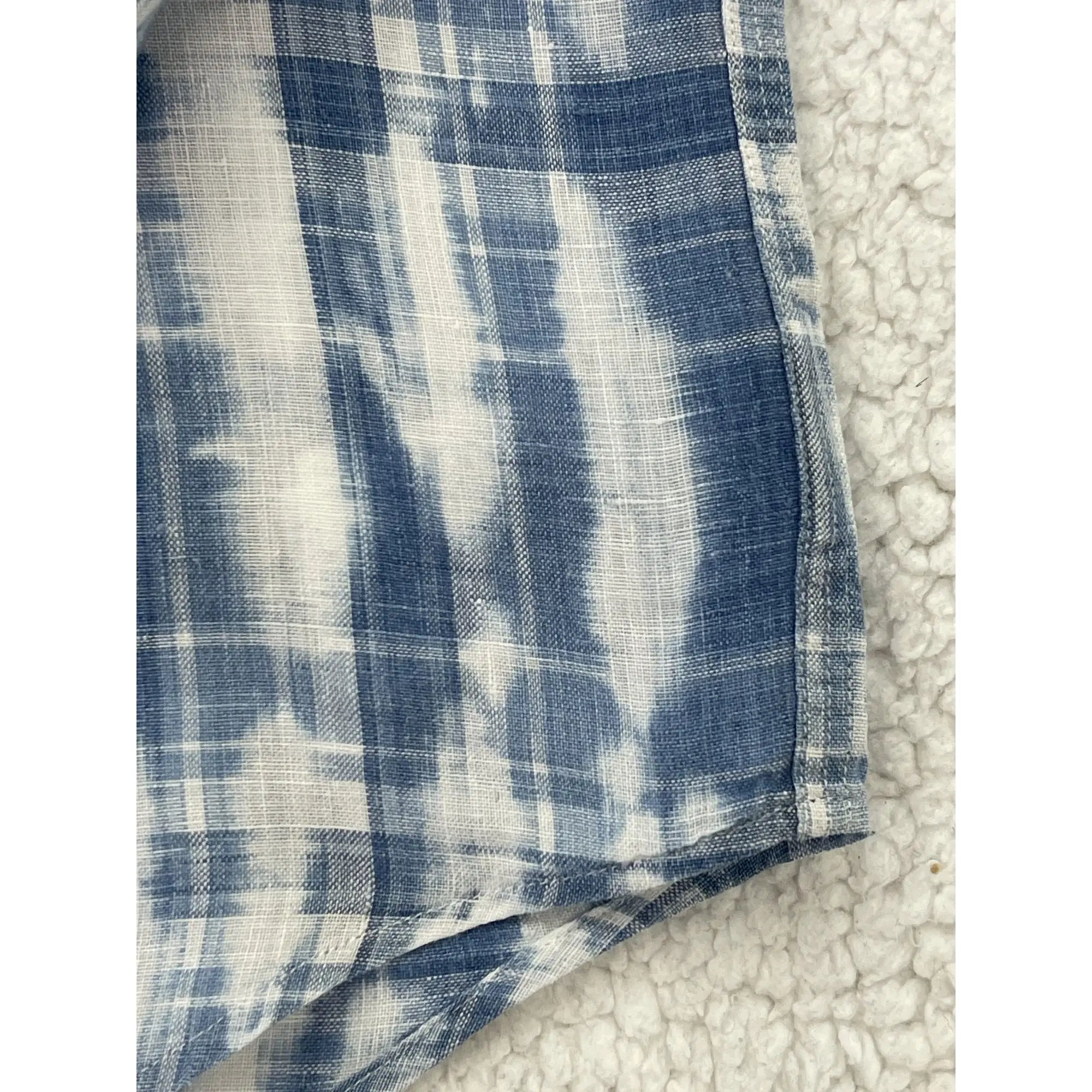Polo Ralph Lauren Classic Washed Linen Plaid Shirt