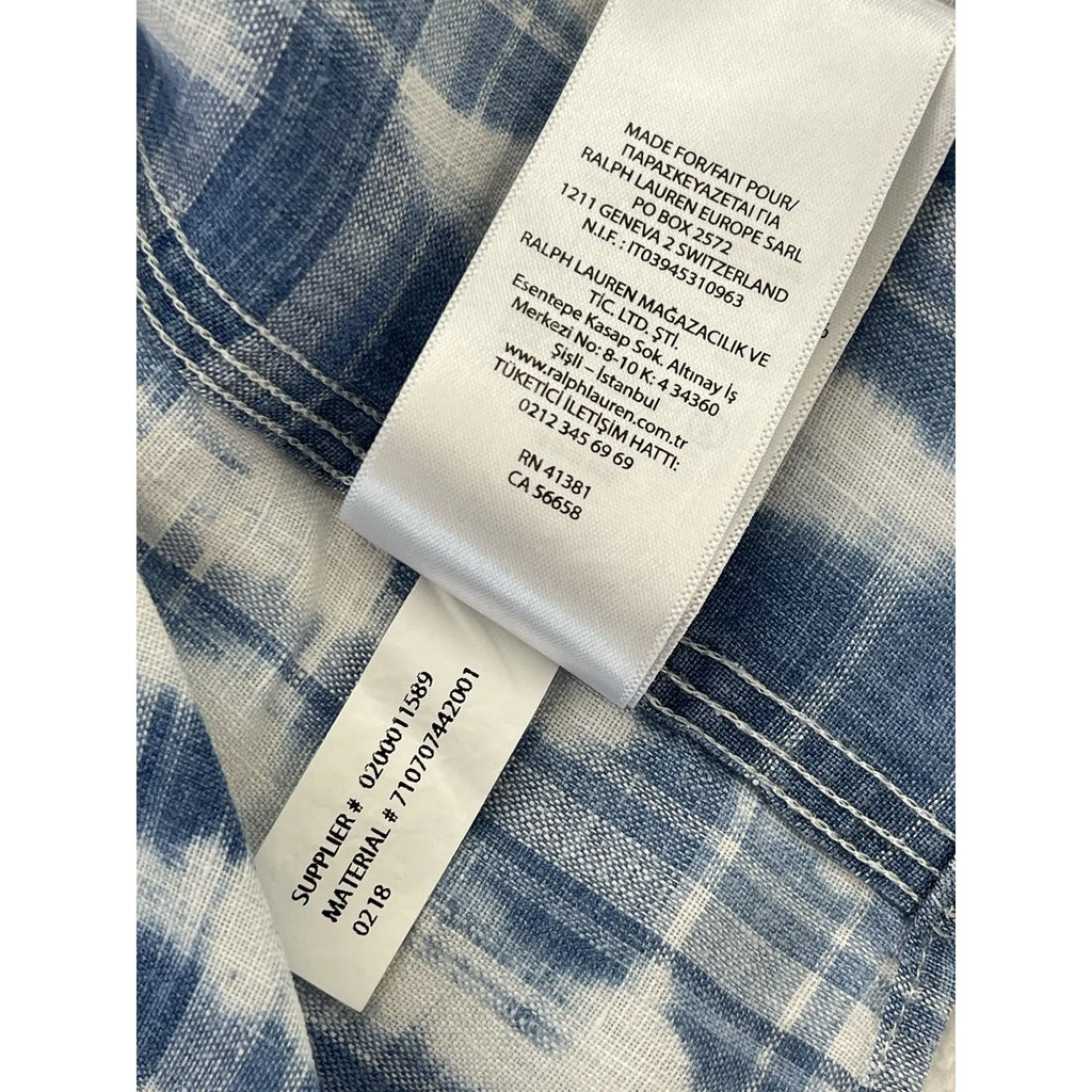 Polo Ralph Lauren Classic Washed Linen Plaid Shirt