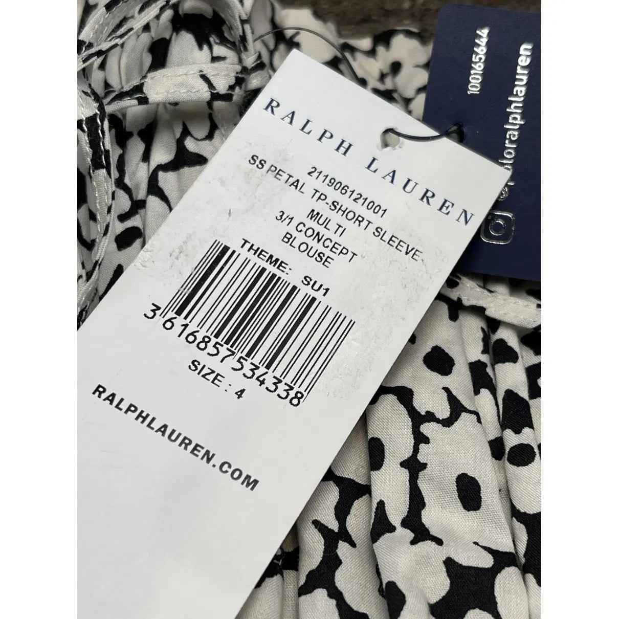 Polo Ralph Lauren Floral Peplum Cotton Top
