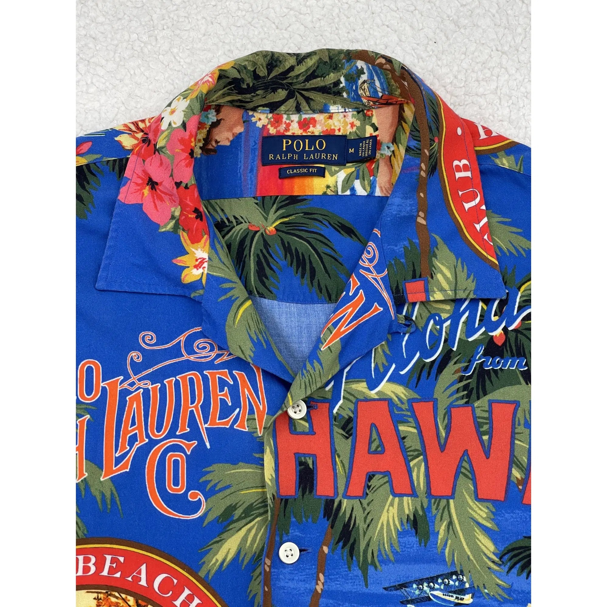 Polo Ralph Lauren Classic Hawaiian Safari Shirt