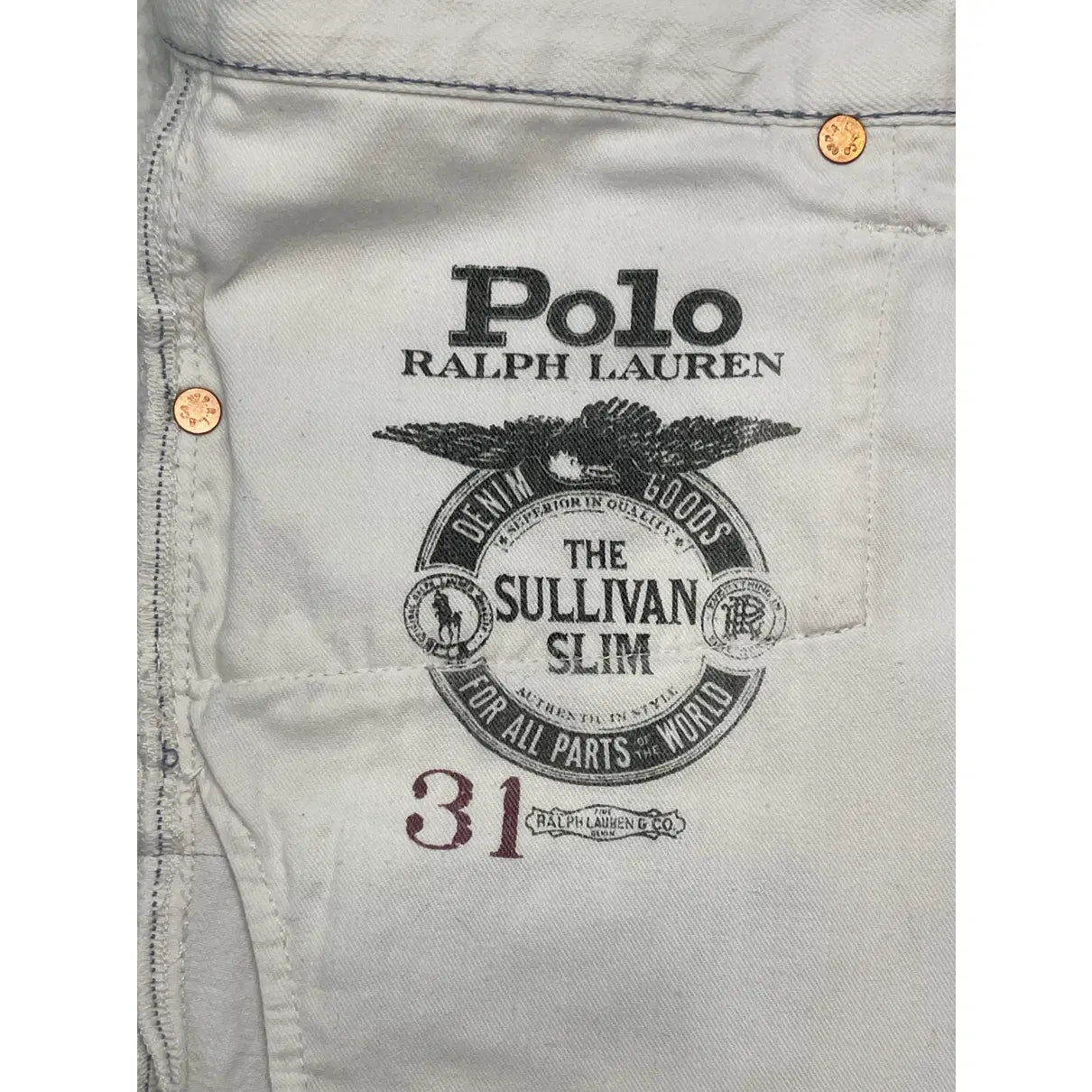 Polo Ralph Lauren Sullivan Slim Denim Shorts