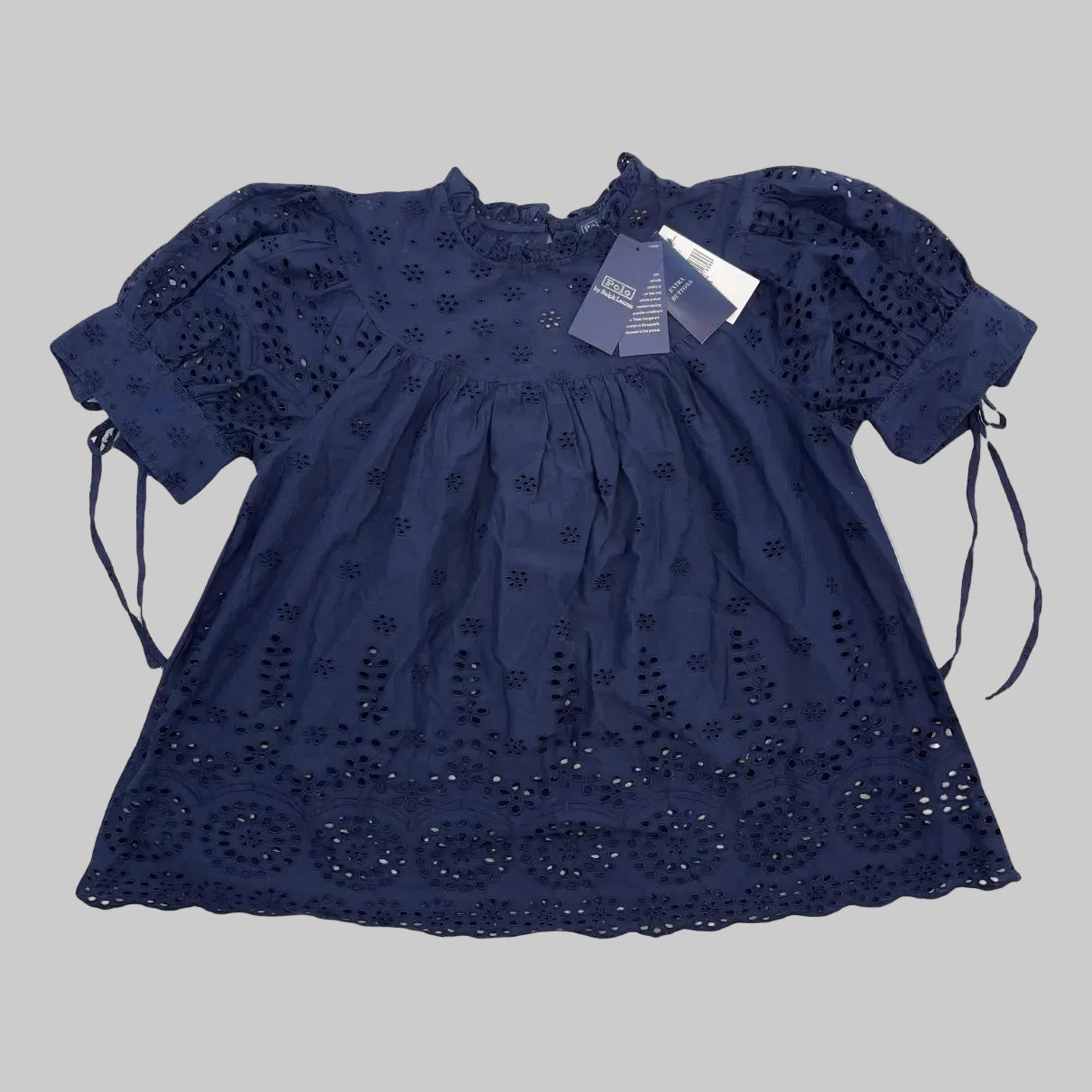 Ralph Lauren Blue Label Embroidered Cotton Top