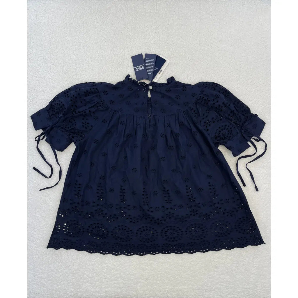 Top en coton brodé Ralph Lauren Blue Label