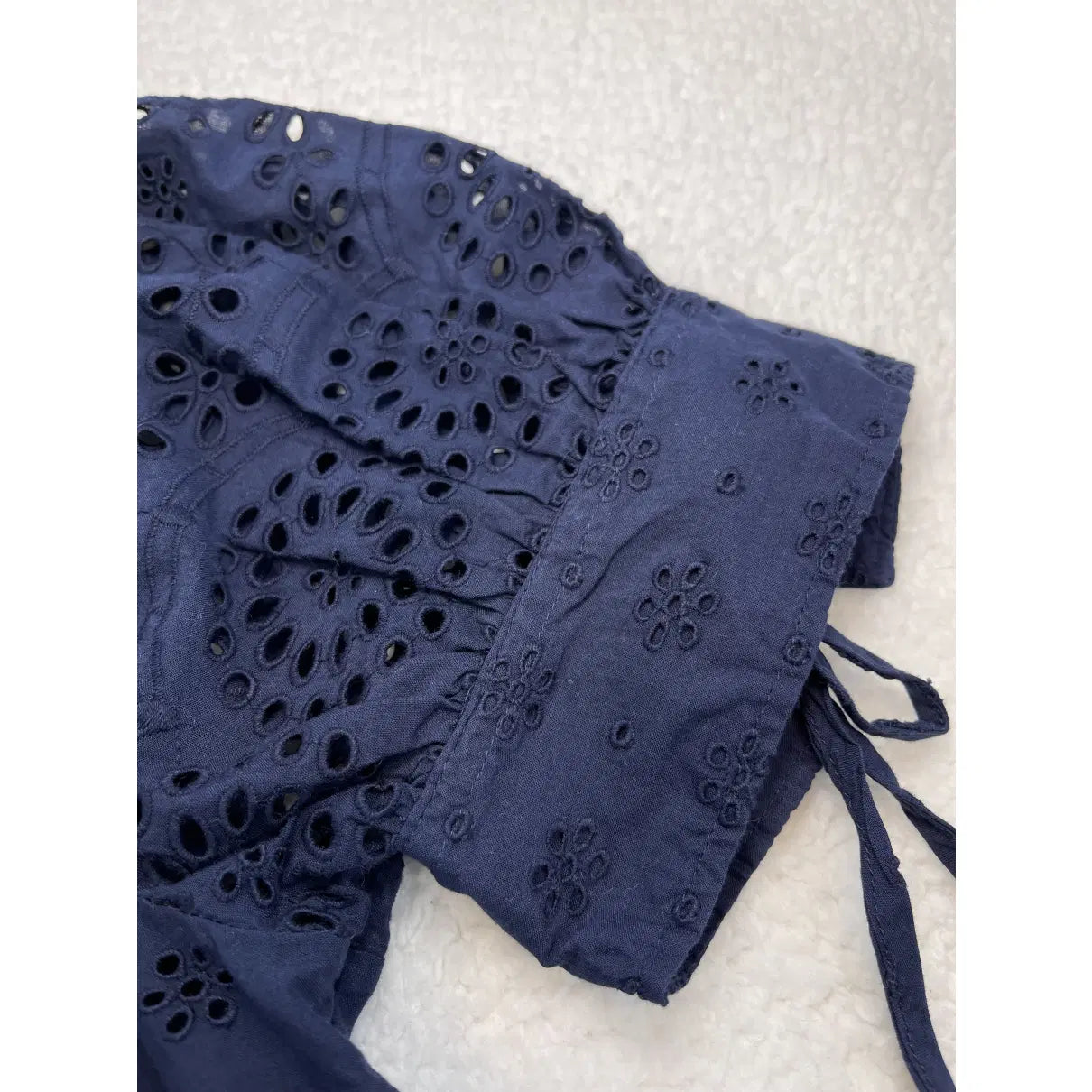 Ralph Lauren Blue Label Embroidered Cotton Top