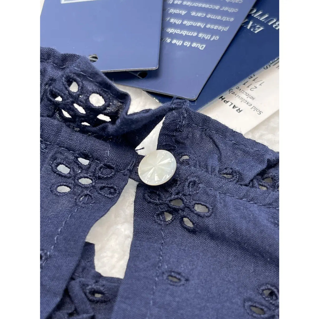 Top en coton brodé Ralph Lauren Blue Label