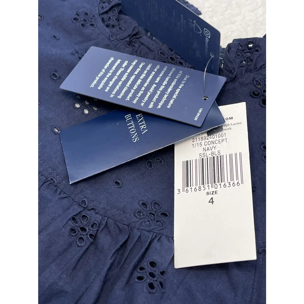 Top en coton brodé Ralph Lauren Blue Label