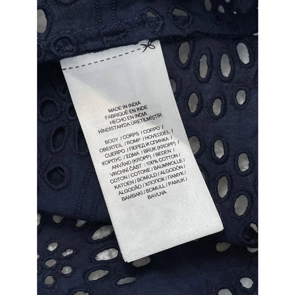 Top en coton brodé Ralph Lauren Blue Label