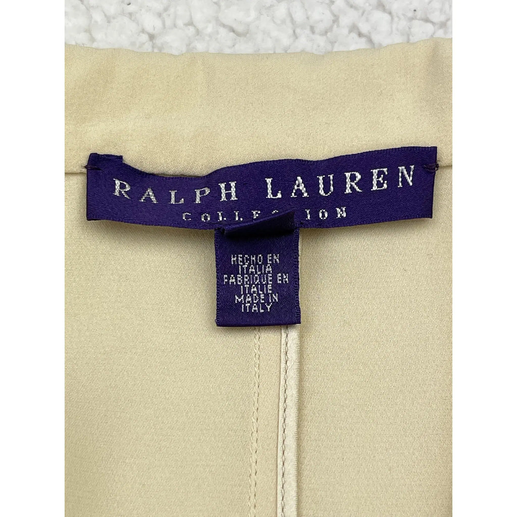 Ralph Lauren Collection Seiden-Shantung-Jacken- und -Hosen-Set (Vintage)