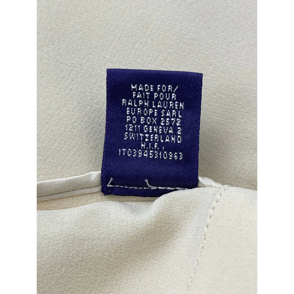 Ralph Lauren Collection Seiden-Shantung-Jacken- und -Hosen-Set (Vintage)