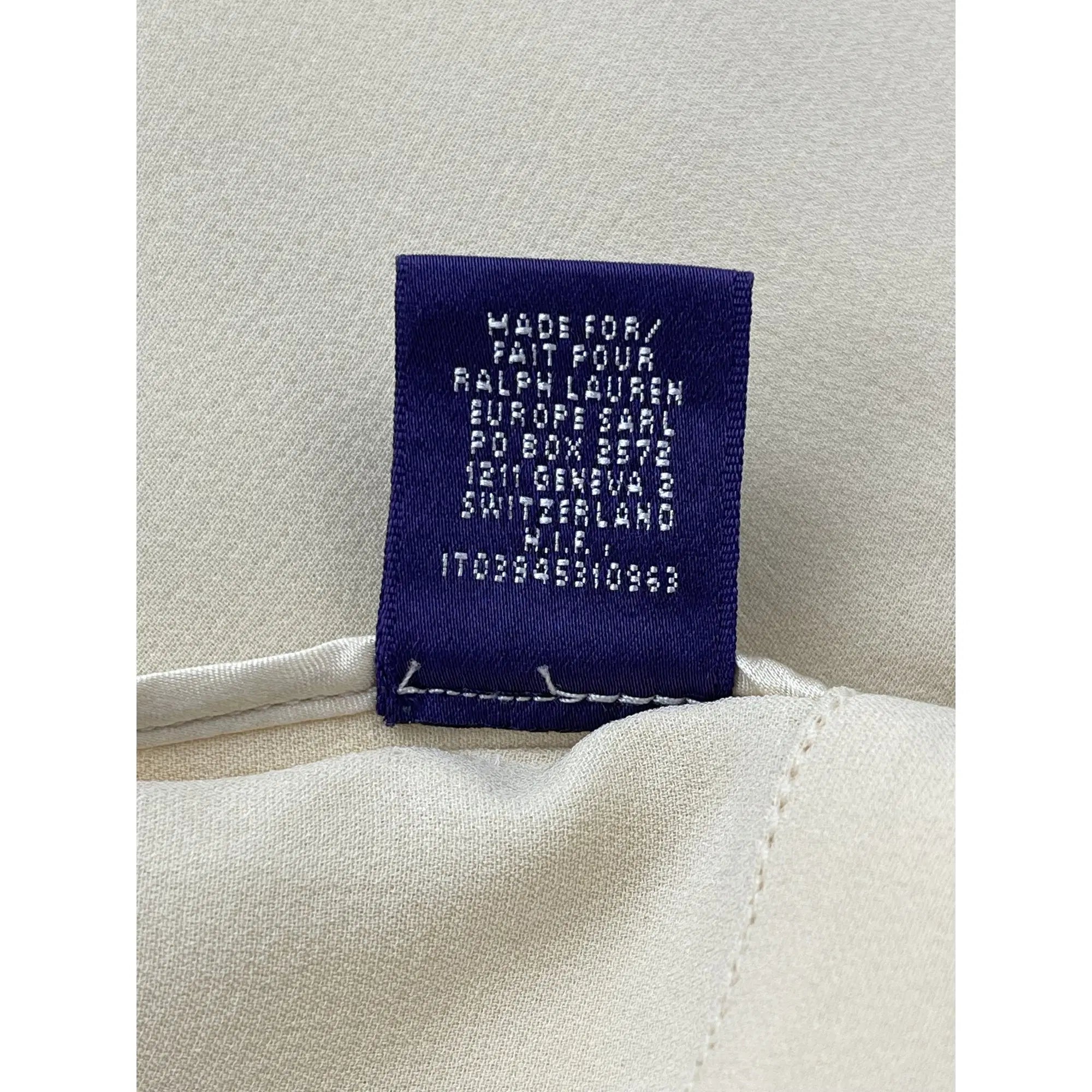 Ralph Lauren Collection Seiden-Shantung-Jacken- und -Hosen-Set (Vintage)