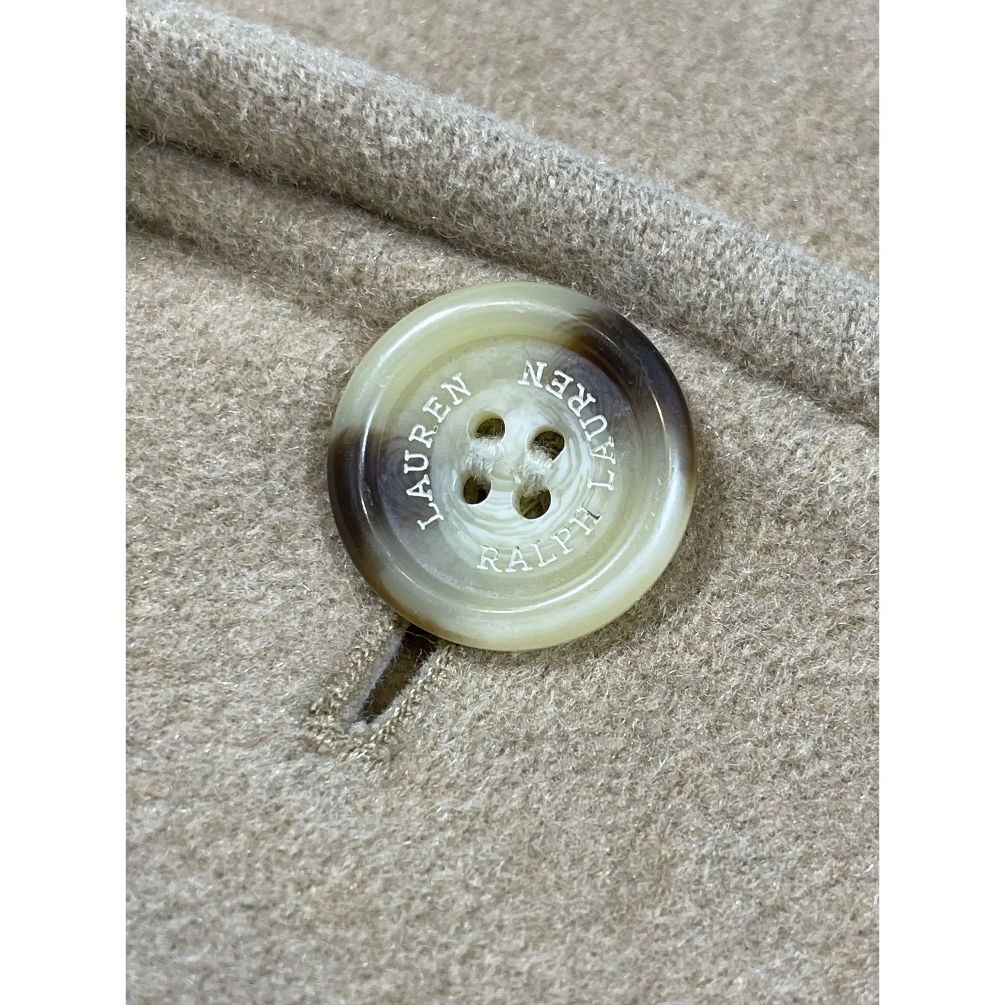 Lauren Ralph Lauren Double-Breasted Wool Blend Coat