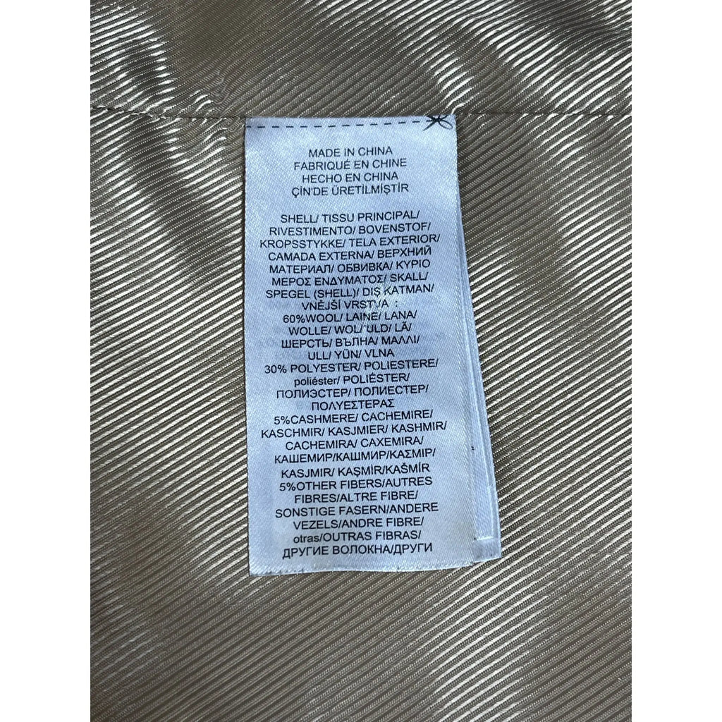 Lauren Ralph Lauren Double-Breasted Wool Blend Coat