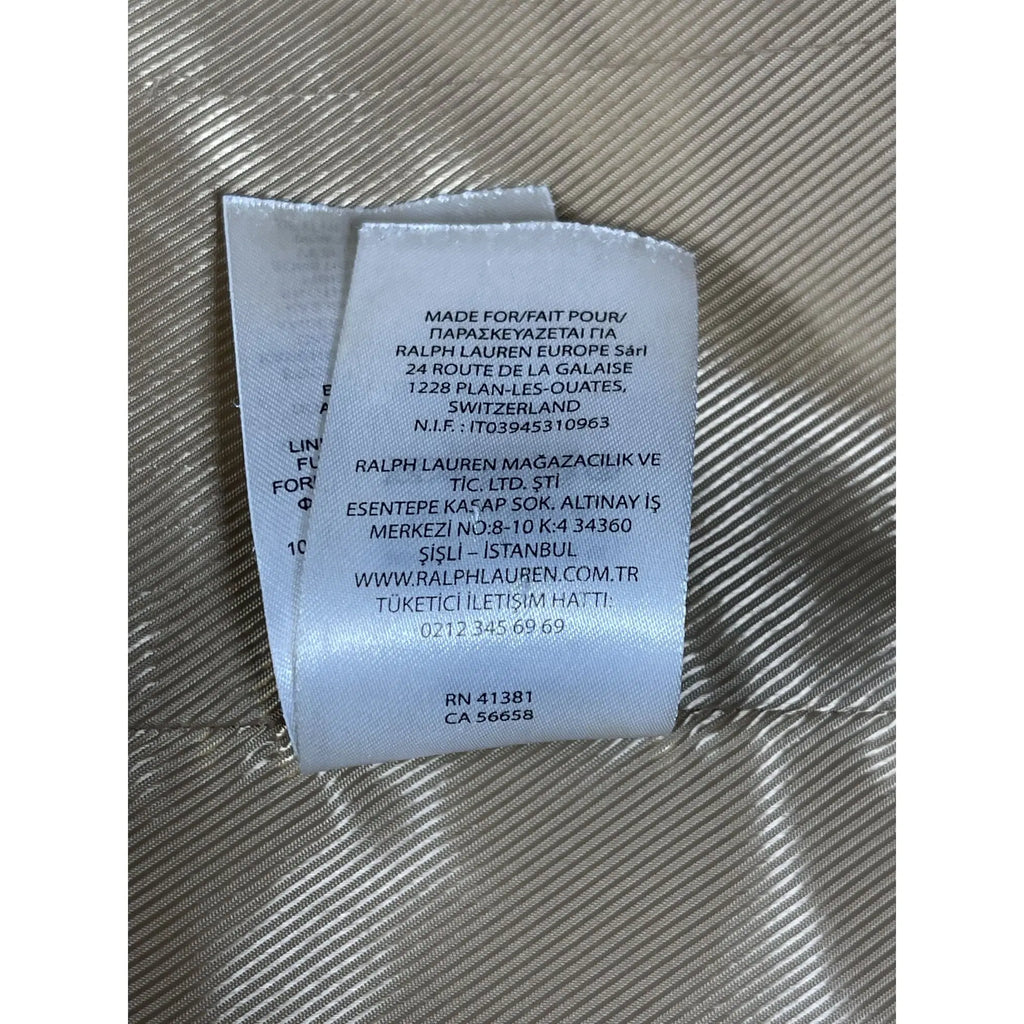 Lauren Ralph Lauren Double-Breasted Wool Blend Coat
