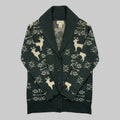 Denim & Supply Ralph Lauren Patterned Shawl Collar Wool Blend Cardigan (Vintage)