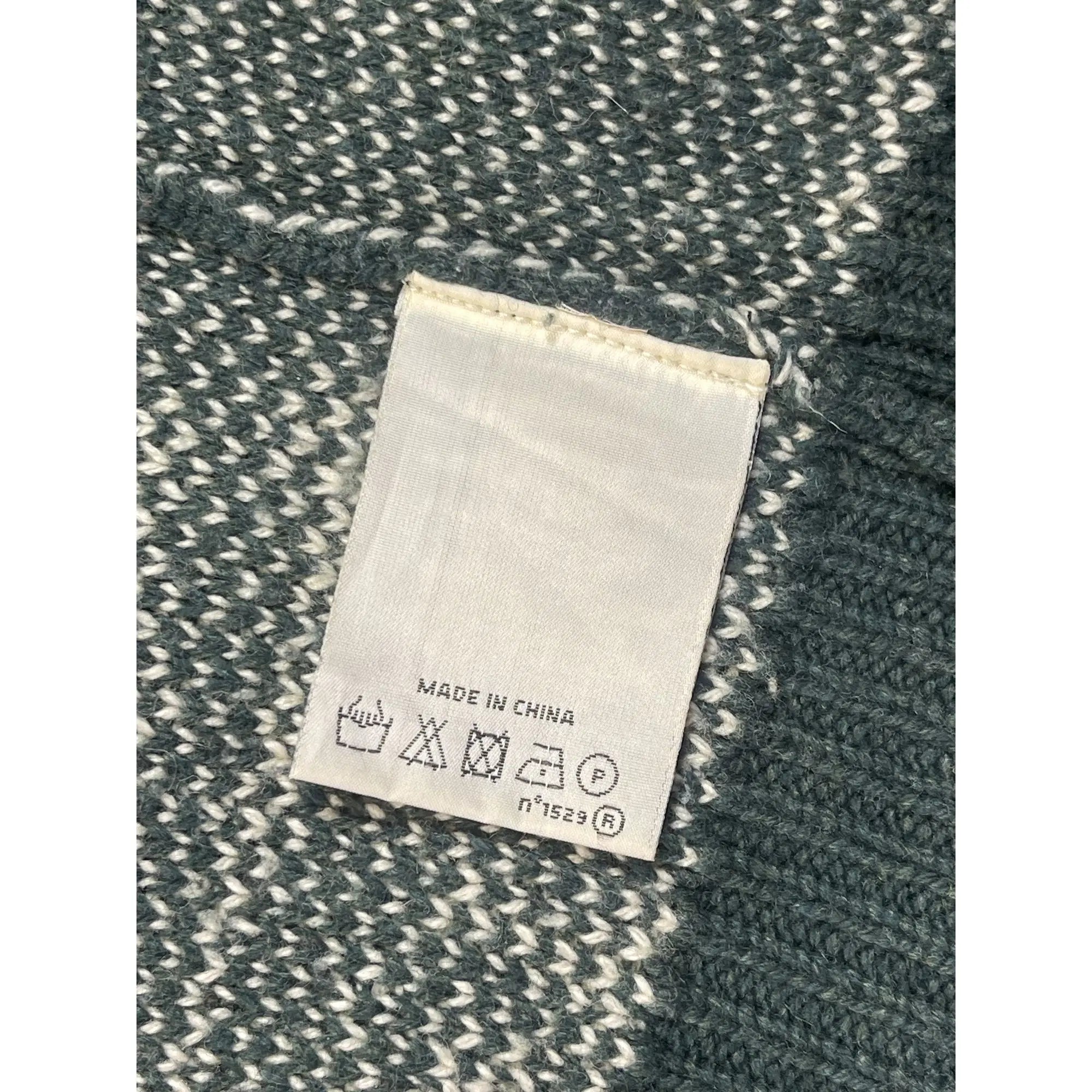 Denim & Supply Ralph Lauren Patterned Shawl Collar Wool Blend Cardigan (Vintage)
