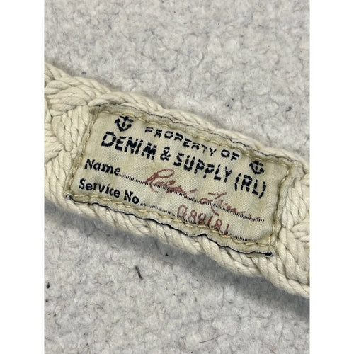 Denim & Supply Ralph Lauren Oilcloth Utility Belt (Vintage)