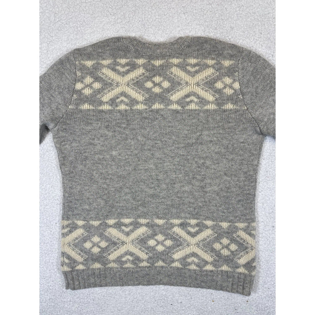 Lauren Ralph Lauren Pullover aus Lammwolle mit Husky-Muster (Vintage)