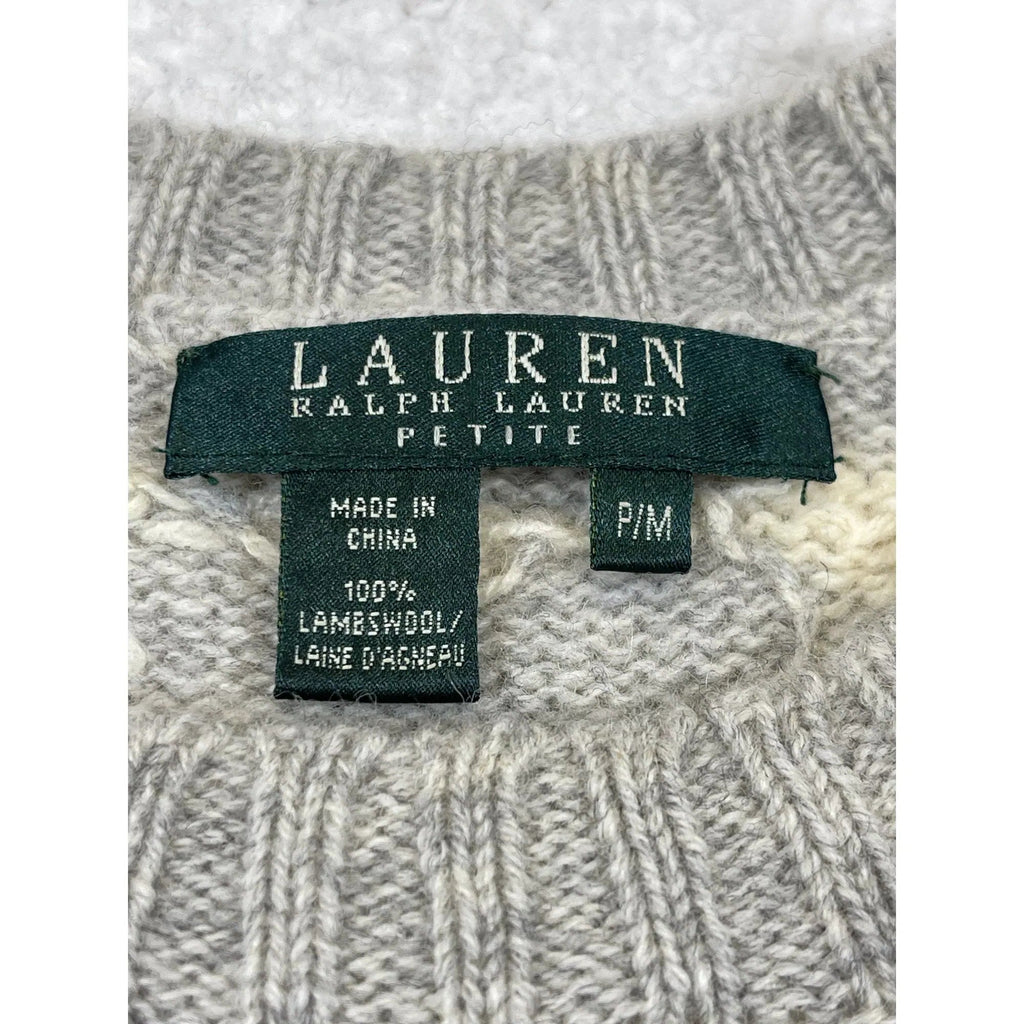Lauren Ralph Lauren Pullover aus Lammwolle mit Husky-Muster (Vintage)