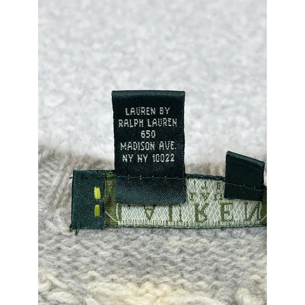 Lauren Ralph Lauren Pullover aus Lammwolle mit Husky-Muster (Vintage)