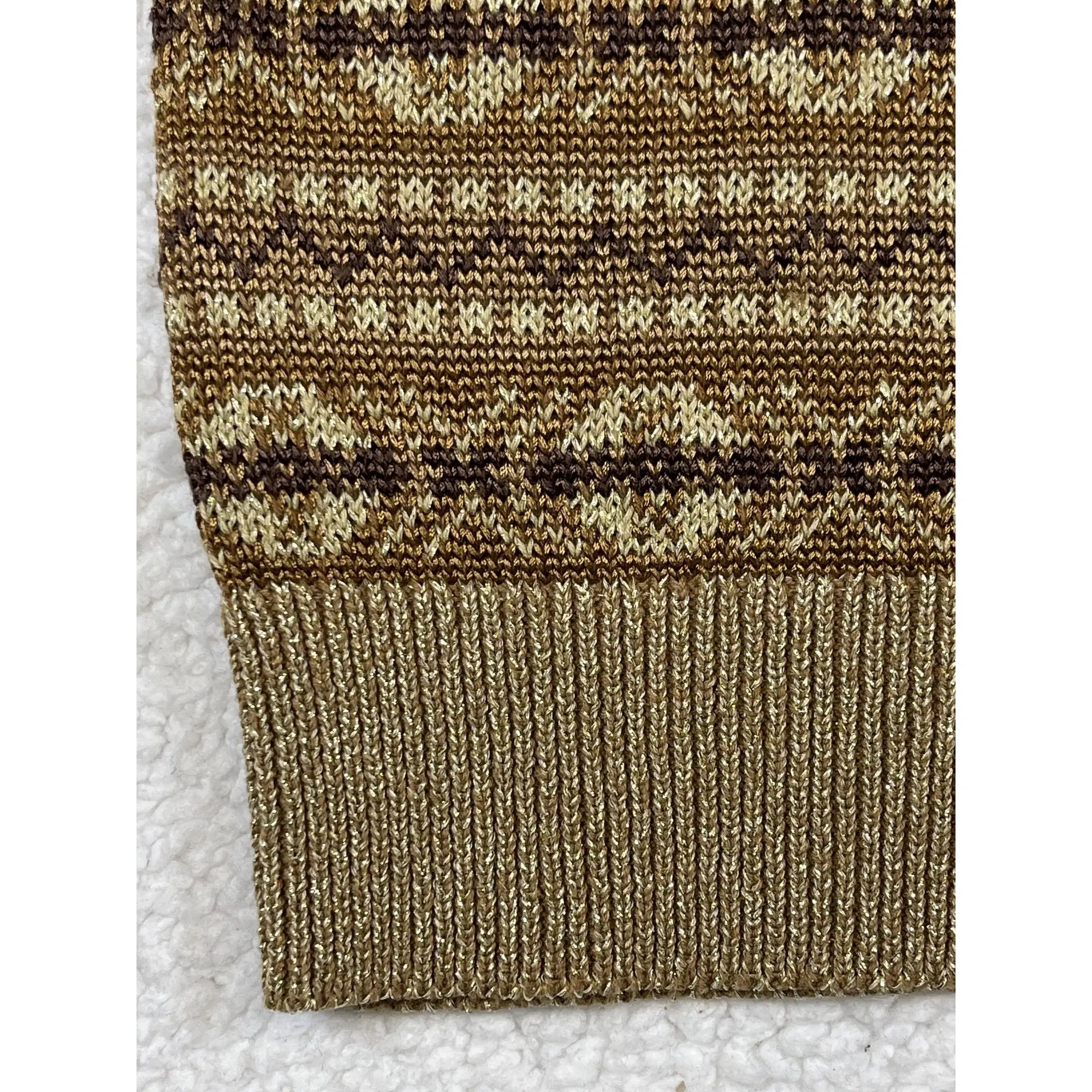Lauren Ralph Lauren Fair Isle Metallized Cotton Blend Pullover (2023)