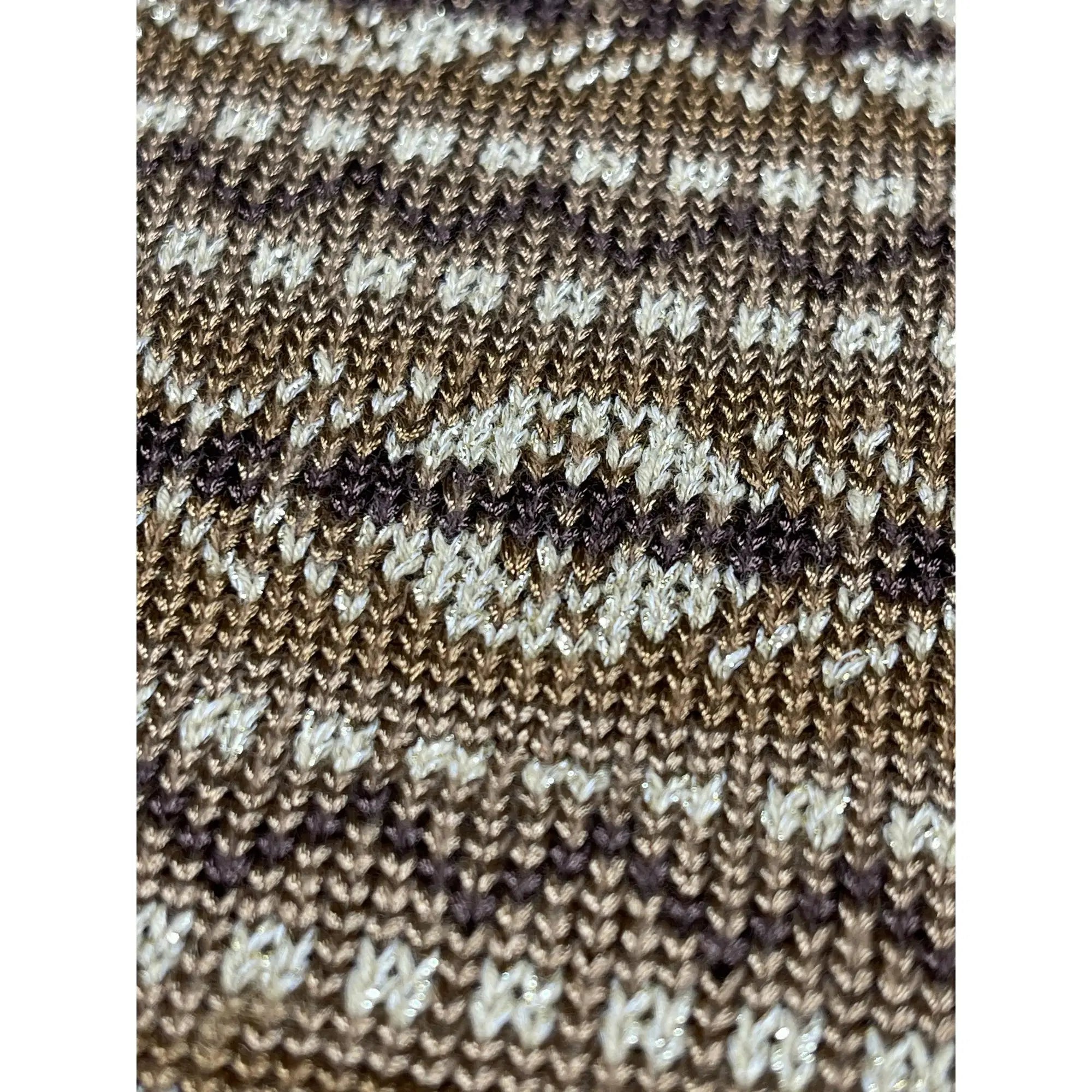 Lauren Ralph Lauren Fair Isle Metallized Cotton Blend Pullover (2023)