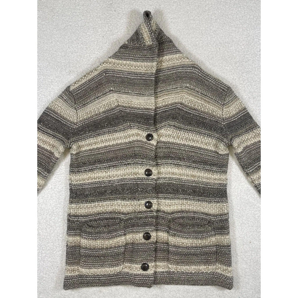 Denim & Supply Ralph Lauren Striped Wool Blend Cardigan (Vintage)