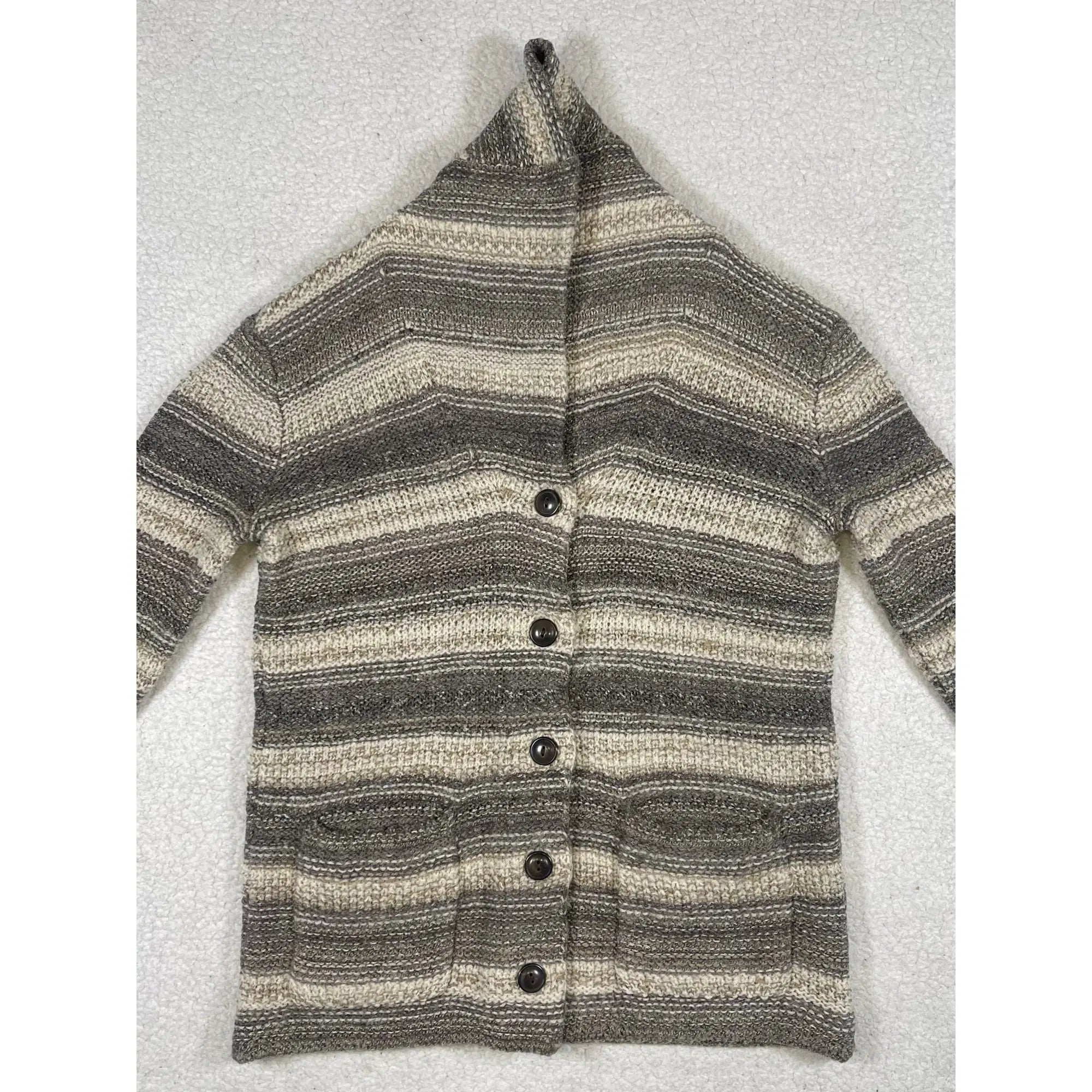 Denim & Supply Ralph Lauren Striped Wool Blend Cardigan (Vintage)