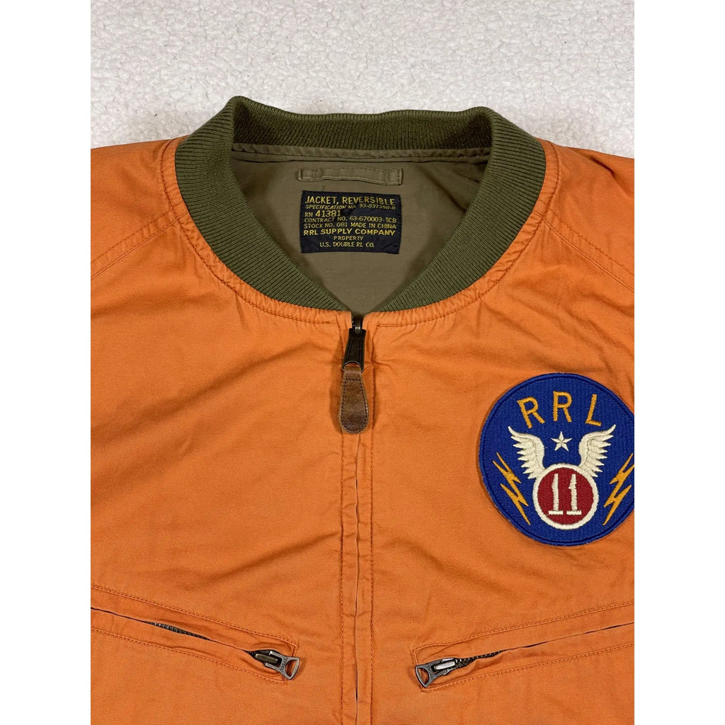 Ralph Lauren RRL Double RL Veste réversible en sergé