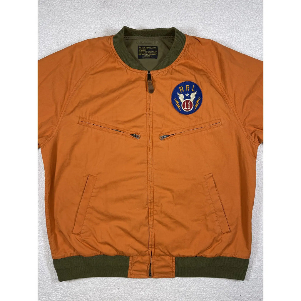 Ralph Lauren RRL Double RL Veste réversible en sergé