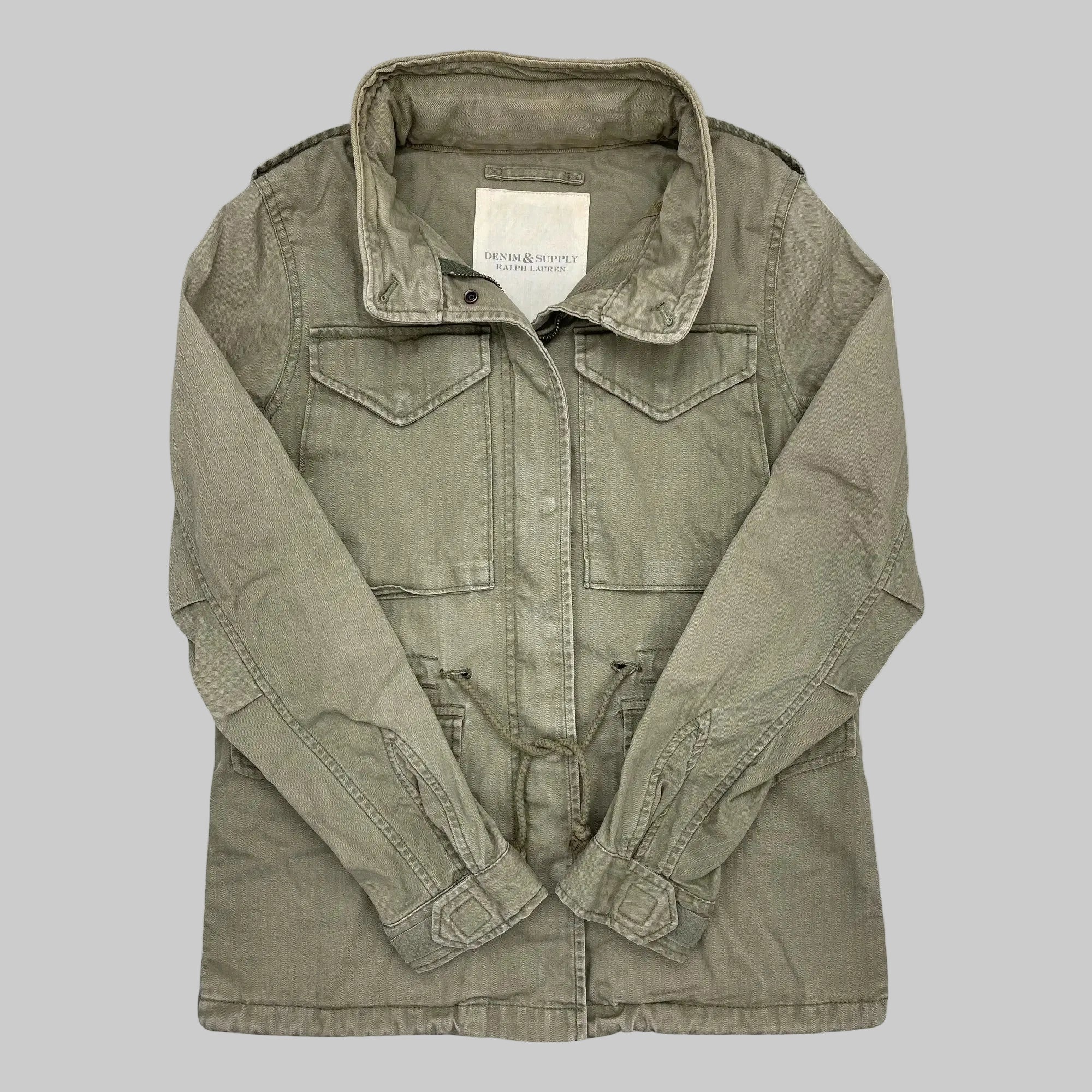 Denim & Supply Ralph Lauren Iconic Flag Trellis Jacket (Vintage)
