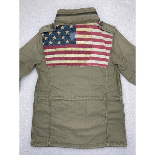 Denim & Supply Ralph Lauren Iconic Flag Trellis Jacket (Vintage)