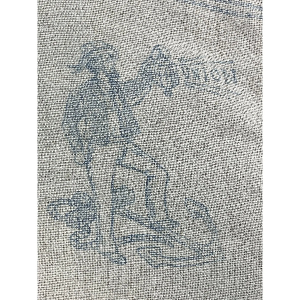 Shorts en lin à motifs Indigo Ralph Lauren RRL Double RL