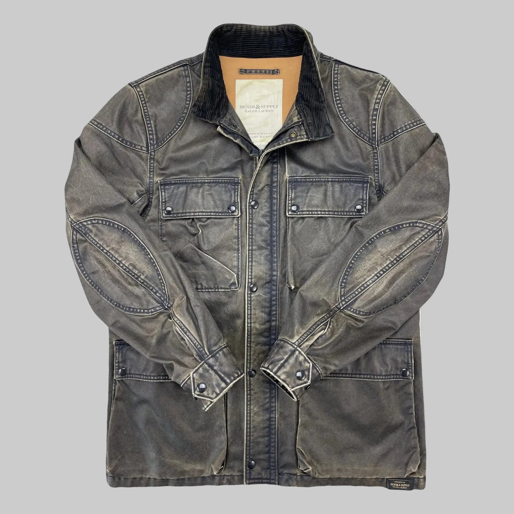 Denim & Supply Ralph Lauren Oilcloth Utility Jacket (Vintage)