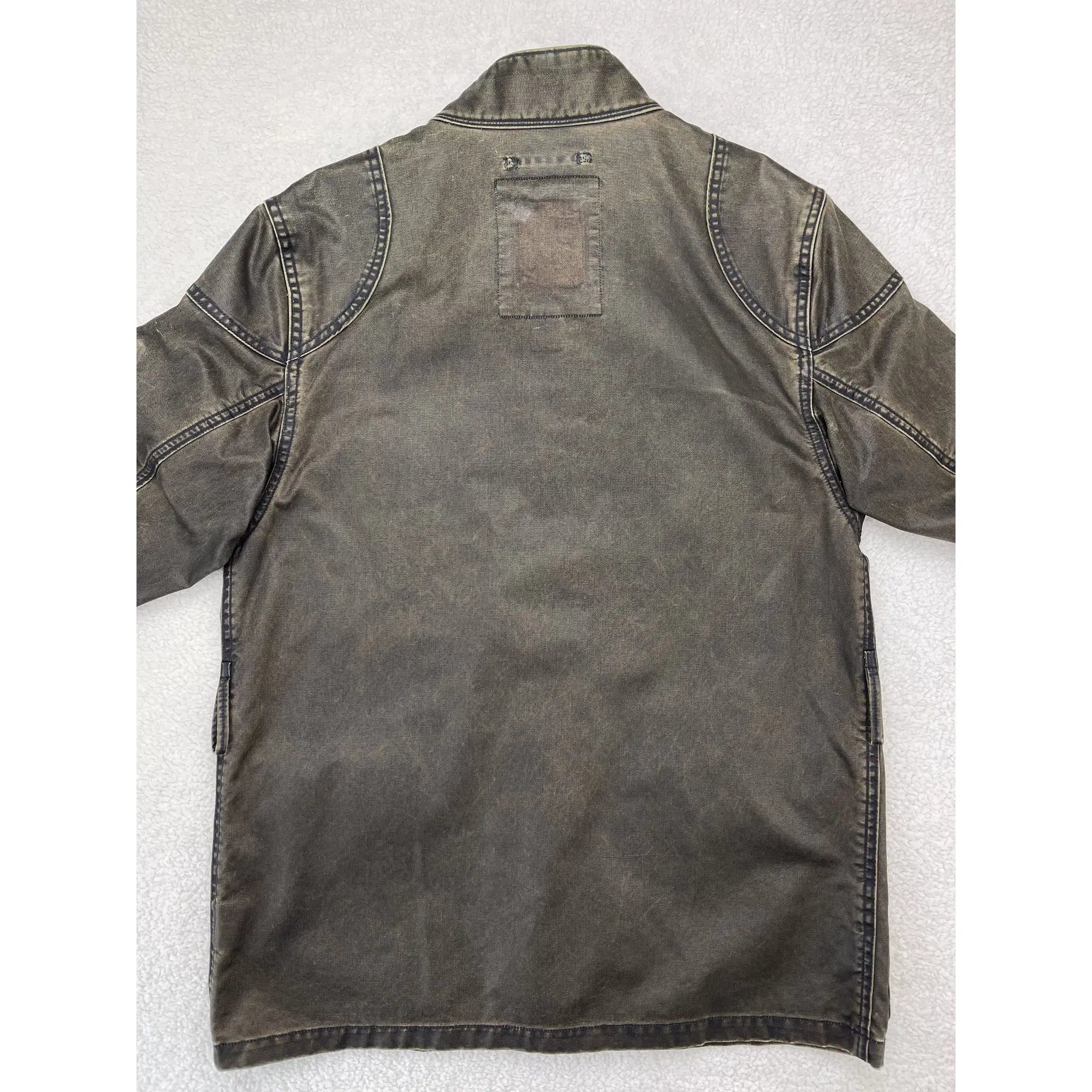 Denim & Supply Ralph Lauren Oilcloth Utility Jacket (Vintage)