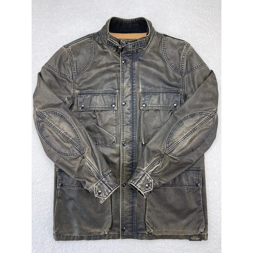 Denim & Supply Ralph Lauren Oilcloth Utility Jacket (Vintage)
