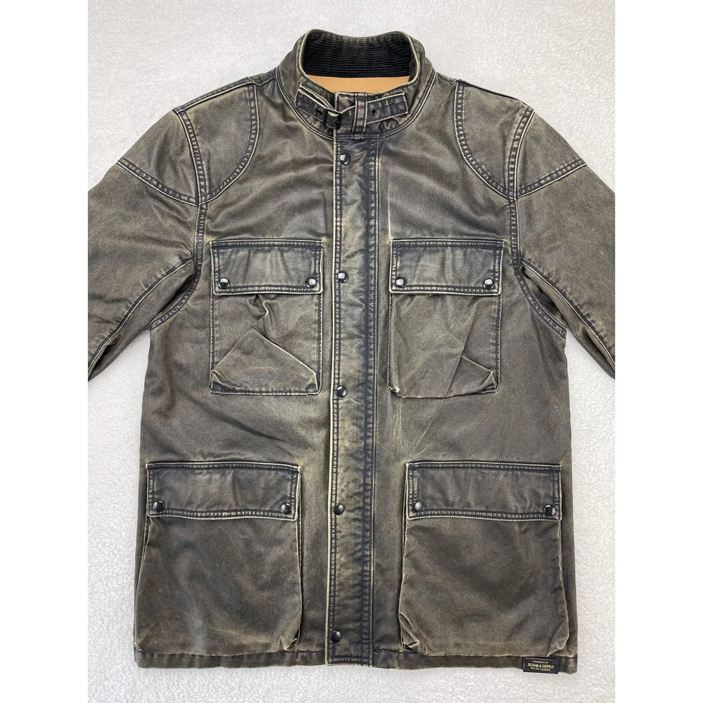 Denim & Supply Ralph Lauren Oilcloth Utility Jacket (Vintage)