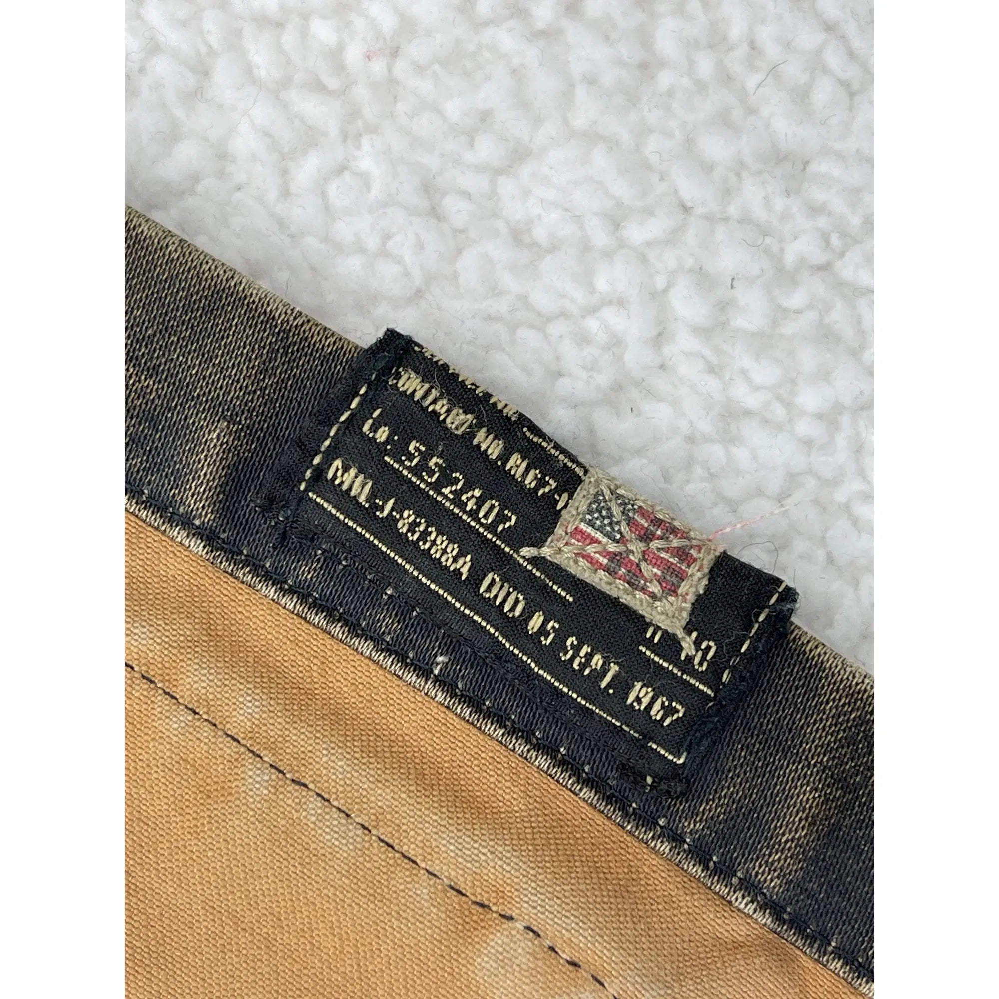 Denim & Supply Ralph Lauren Oilcloth Utility Jacket (Vintage)
